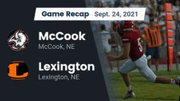Recap: McCook  vs. Lexington  2021