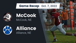 Recap: McCook  vs. Alliance  2022