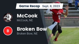 Recap: McCook  vs. Broken Bow  2023