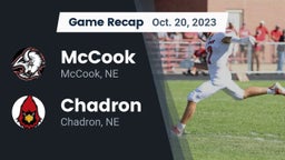 Recap: McCook  vs. Chadron  2023
