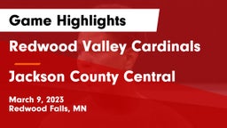 Redwood Valley Cardinals vs Jackson County Central  Game Highlights - March 9, 2023