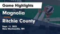 Magnolia  vs Ritchie County Game Highlights - Sept. 11, 2023
