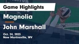 Magnolia  vs John Marshall  Game Highlights - Oct. 24, 2023