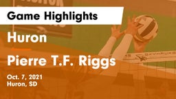 Huron  vs Pierre T.F. Riggs  Game Highlights - Oct. 7, 2021