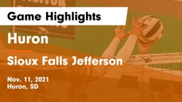 Huron  vs Sioux Falls Jefferson  Game Highlights - Nov. 11, 2021