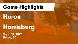 Huron  vs Harrisburg  Game Highlights - Sept. 15, 2022