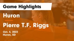 Huron  vs Pierre T.F. Riggs  Game Highlights - Oct. 4, 2022