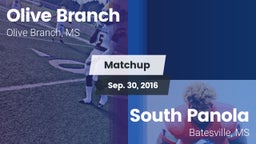 Matchup: Olive Branch High vs. South Panola  2016