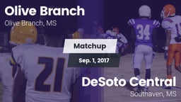 Matchup: Olive Branch High vs. DeSoto Central  2017