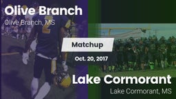 Matchup: Olive Branch High vs. Lake Cormorant  2017