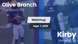 Matchup: Olive Branch High vs. Kirby  2018