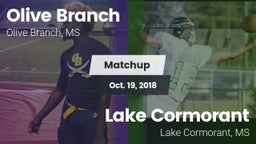 Matchup: Olive Branch High vs. Lake Cormorant  2018