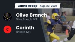 Recap: Olive Branch  vs. Corinth  2021
