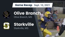 Recap: Olive Branch  vs. Starkville  2021