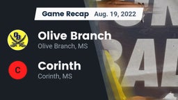 Recap: Olive Branch  vs. Corinth  2022