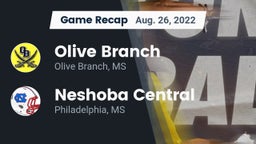 Recap: Olive Branch  vs. Neshoba Central  2022