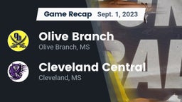 Recap: Olive Branch  vs. Cleveland Central  2023