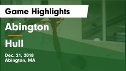 Abington  vs Hull Game Highlights - Dec. 21, 2018