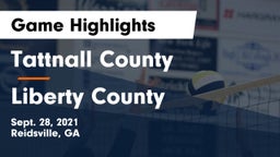 Tattnall County  vs Liberty County  Game Highlights - Sept. 28, 2021