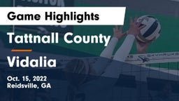 Tattnall County  vs Vidalia  Game Highlights - Oct. 15, 2022