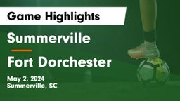 Summerville  vs Fort Dorchester  Game Highlights - May 2, 2024
