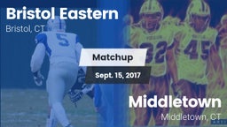 Matchup: Bristol Eastern vs. Middletown  2017