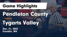 Pendleton County  vs Tygarts Valley  Game Highlights - Dec. 21, 2023