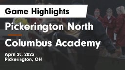 Pickerington North  vs Columbus Academy  Game Highlights - April 20, 2023