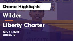 Wilder  vs Liberty Charter  Game Highlights - Jan. 14, 2021