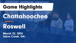 Chattahoochee  vs Roswell  Game Highlights - March 22, 2024