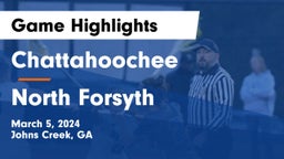 Chattahoochee  vs North Forsyth  Game Highlights - March 5, 2024