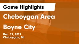 Cheboygan Area  vs Boyne City  Game Highlights - Dec. 21, 2021