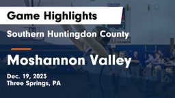 Southern Huntingdon County  vs Moshannon Valley  Game Highlights - Dec. 19, 2023