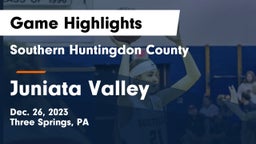 Southern Huntingdon County  vs Juniata Valley  Game Highlights - Dec. 26, 2023