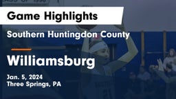 Southern Huntingdon County  vs Williamsburg  Game Highlights - Jan. 5, 2024