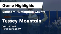 Southern Huntingdon County  vs Tussey Mountain  Game Highlights - Jan. 20, 2024