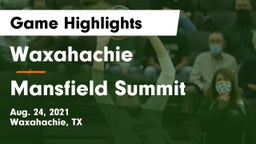 Waxahachie  vs Mansfield Summit  Game Highlights - Aug. 24, 2021