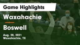 Waxahachie  vs Boswell   Game Highlights - Aug. 28, 2021