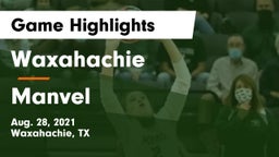 Waxahachie  vs Manvel  Game Highlights - Aug. 28, 2021