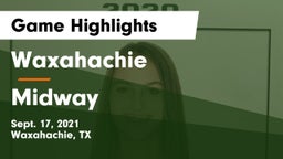 Waxahachie  vs Midway  Game Highlights - Sept. 17, 2021