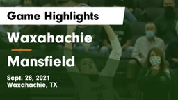 Waxahachie  vs Mansfield  Game Highlights - Sept. 28, 2021