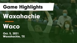 Waxahachie  vs Waco  Game Highlights - Oct. 5, 2021