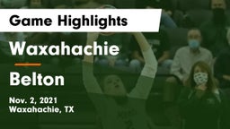 Waxahachie  vs Belton  Game Highlights - Nov. 2, 2021