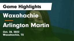 Waxahachie  vs Arlington Martin Game Highlights - Oct. 28, 2022