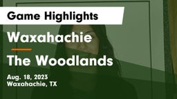 Waxahachie  vs The Woodlands  Game Highlights - Aug. 18, 2023