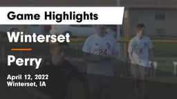 Winterset  vs Perry  Game Highlights - April 12, 2022