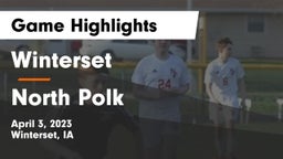 Winterset  vs North Polk  Game Highlights - April 3, 2023