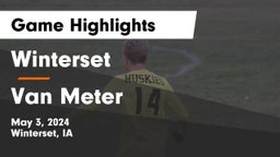 Winterset  vs Van Meter  Game Highlights - May 3, 2024