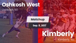 Matchup: Oshkosh West High vs. Kimberly  2017