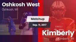 Matchup: Oshkosh West High vs. Kimberly  2017